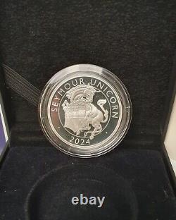 Royal Mint Tudour Beast 1oz Silver Proof Coins