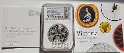 Royal Mint UK 200th Anniv Of Q'n Victoria. Silver Proof Piedfort £5 Coin. SUPERB