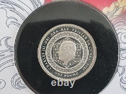 Scarce Benham King Charles III Coronation Silver Proof £5, £2 & £1 Coin Cover