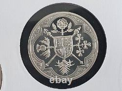 Scarce Benham King Charles III Coronation Silver Proof £5, £2 & £1 Coin Cover