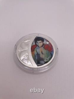 Sidney Maurer Legends Of Sports 1oz Silver Proof Coin Muhammad Ali Portrait
