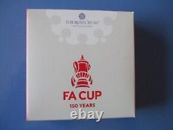 Silver Proof 150th Anniversary of FA Cup £2 Piedfort Coin 2022