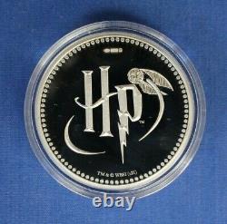 Silver Proof 1oz Medal x 3 Set Harry Potter Students Set in Case with COA