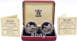 Silver Proof Coin Set 2 x 1oz $5 Battle of El Alamein Royal Mint BOX + COA