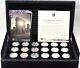 Silver Proof Coins Set 2012 London Olympic Games 18 £5 Coins 1oz Proof BOX + COA