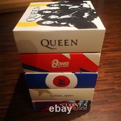 Silver Proof Music Legends Queen Elton Bowie The Who Rolling Stones Coin Set