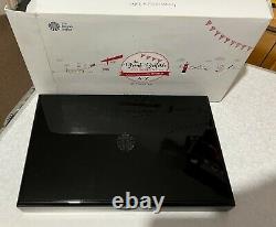 Silver proof a to z 10p set in royal mint black glossy box