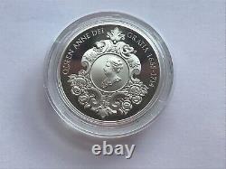 Simply Coins 2014 SILVER PROOF QUEEN ANNE FIVE 5 POUND COIN BOX COA