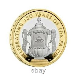 The 150th Anniversary of the FA Cup 2022 UK £2 Silver Proof Coin PRE ORDER