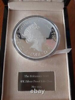 The Britannia 2018 UK Silver Proof Kilo Coin