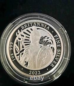 The Britannia 2022 UK 1 OZ Silver Proof Coin
