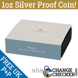 The Britannia 2022 UK 1oz Silver Proof Coin £2 Coin Two Pounds IN STOCK 999 Fi