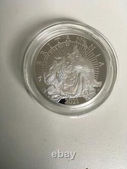 The Britannia UK 1 Oz Silver Proof Coin Royal Mint