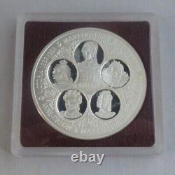 The Cayman Islands Silver Proof Queen's Coin Collection Victoria Mary Elizabeth
