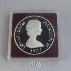 The Cayman Islands Silver Proof Queen's Coin Collection Victoria Mary Elizabeth