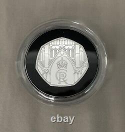 The Coronation of His Majesty King Charles III 2023 UK 50p Silver Proof Coin