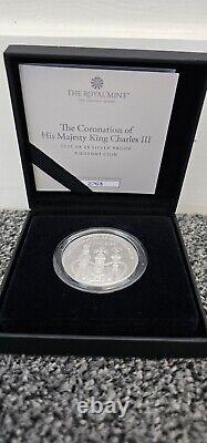 The Coronation of His Majesty King Charles III £5 UK Silver Proof Piedford Coin