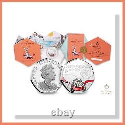 The Hare & The Tortoise 2022 Silver Proof 50p (3,500 minted) IN-STOCK