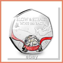 The Hare & The Tortoise 2022 Silver Proof 50p (3,500 minted) IN-STOCK