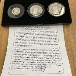 The Jubilee Mint The Queens Coronation Silver Proof Coin Collection