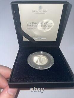 The Platinum Jubilee Of Her Majesty The Queen 2022 UK Silver Proof 50p