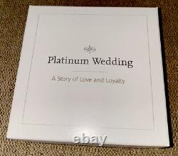 The Platinum Wedding Anniversary 2017 Uk £5 Silver Proof Coin By Royal Mint