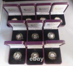 The Queen's Beasts 10 x Silver Proof Coin Collection Inc The Lion of England