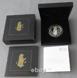 The Queen's Beasts The White Lion Of Mortimer Silver Proof 1oz £2 Coin 2020