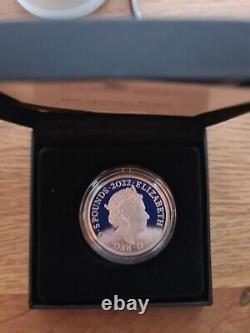 The Queen's Reign The Commonwealth 2022 UK £5 Silver Proof Piedfort coin