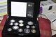 The Royal Mint 2010 UK Silver Proof Coin Set (No 0011) in box with purchase proo