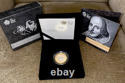 The Shakespeare Comedies 2016 UK £2 Silver Proof Coin By Royal Mint