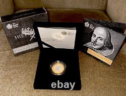 The Shakespeare Histories 2016 UK £2 Silver Proof Coin By Royal Mint