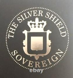 The Silver Shield Sovereign Five Coin Set Silver Proof Gibraltar Ltd Ed 4999