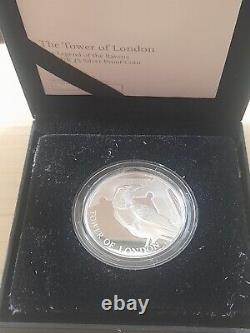 The Tower of London Coin Collection Legend of Ravens 2019 UK £5 Silver Proof