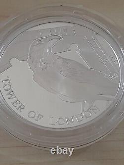 The Tower of London Coin Collection Legend of Ravens 2019 UK £5 Silver Proof