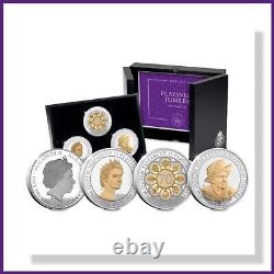 The ULTIMATE Silver Proof £5 Platinum Jubilee Collection (995 minted) IN-STOCK