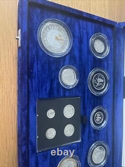 The United Kingdom Proof Millenium Silver Collection 2000 Royal Mint Ref318