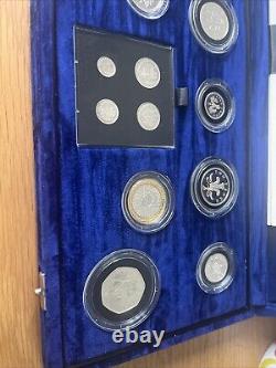 The United Kingdom Proof Millenium Silver Collection 2000 Royal Mint Ref318