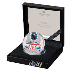 The Who 2021 Music Legends UK £5 1 Oz Coloured Silver Proof Coin Mint COA