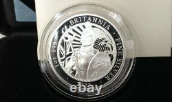 The britannia 2022 uk one ounce silver proof limited edition coin
