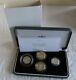 UK 2005 SILVER PROOF PIEDFORT 4 COIN COLLECTION complete