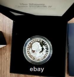 UK 2022 £2 Queen Elizabeth II Memorial Silver Proof Coin King Charles III. Mint
