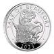 Yale of Beaufort 1oz Silver Proof £2 Coin Royal Mint Tudor Beasts Series UK