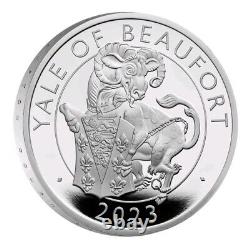 Yale of Beaufort 1oz Silver Proof £2 Coin Royal Mint Tudor Beasts Series UK